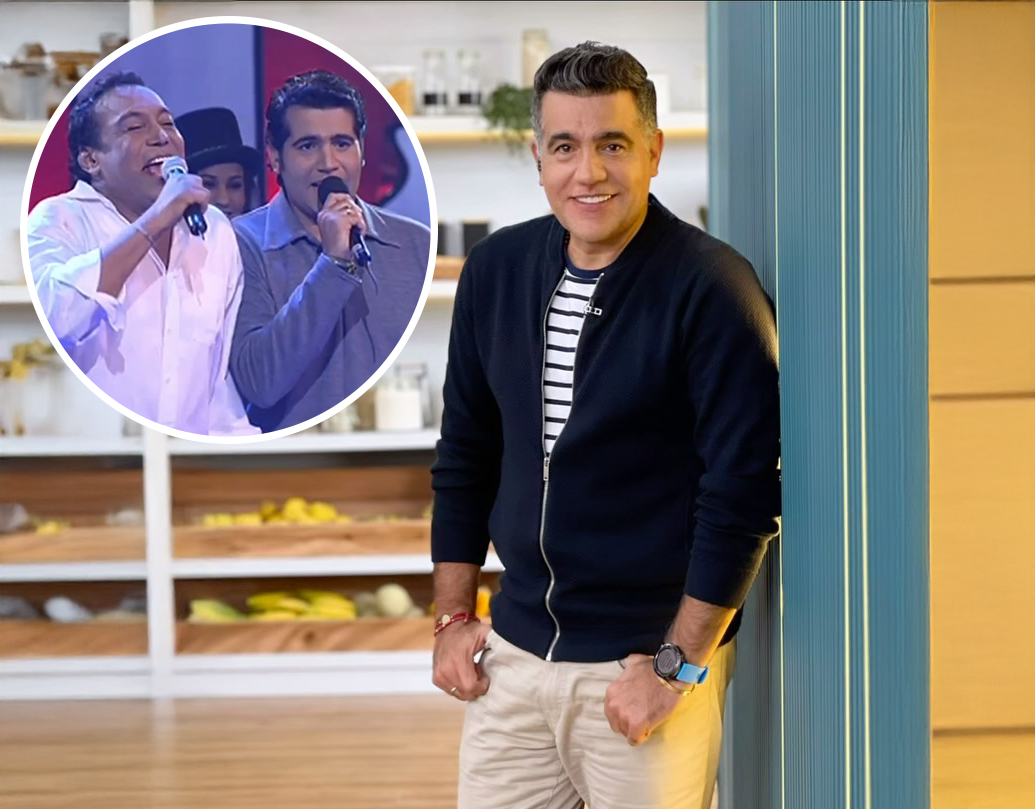 Carlos Calero cantó con Diomedes Díaz. El conductor de ‘Día a día’ reveló video