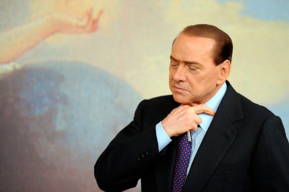 Exprimer ministro italiano Silvio Berlusconi. Foto: AFP