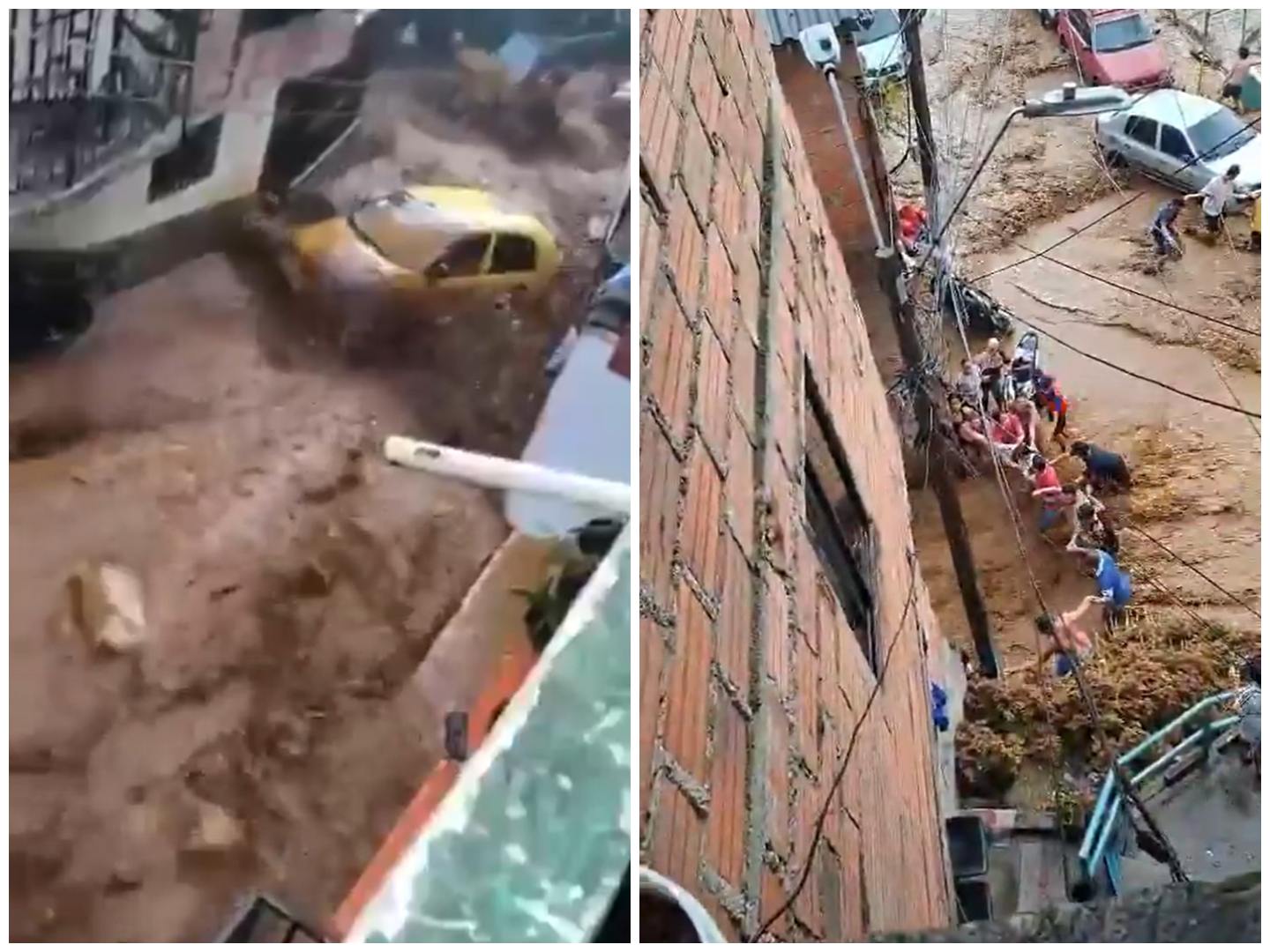 Lluvias en Medellín: desbordamiento de  quebrada La Máquina dejó niño de cinco años muerto