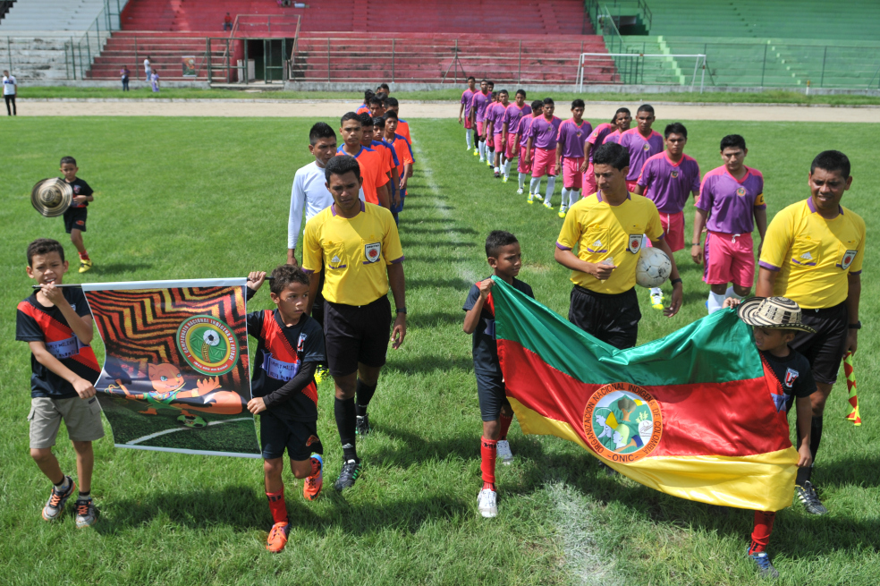Las mejores imágenes del primer Campeonato Nacional de fútbol de pueblos indígenas