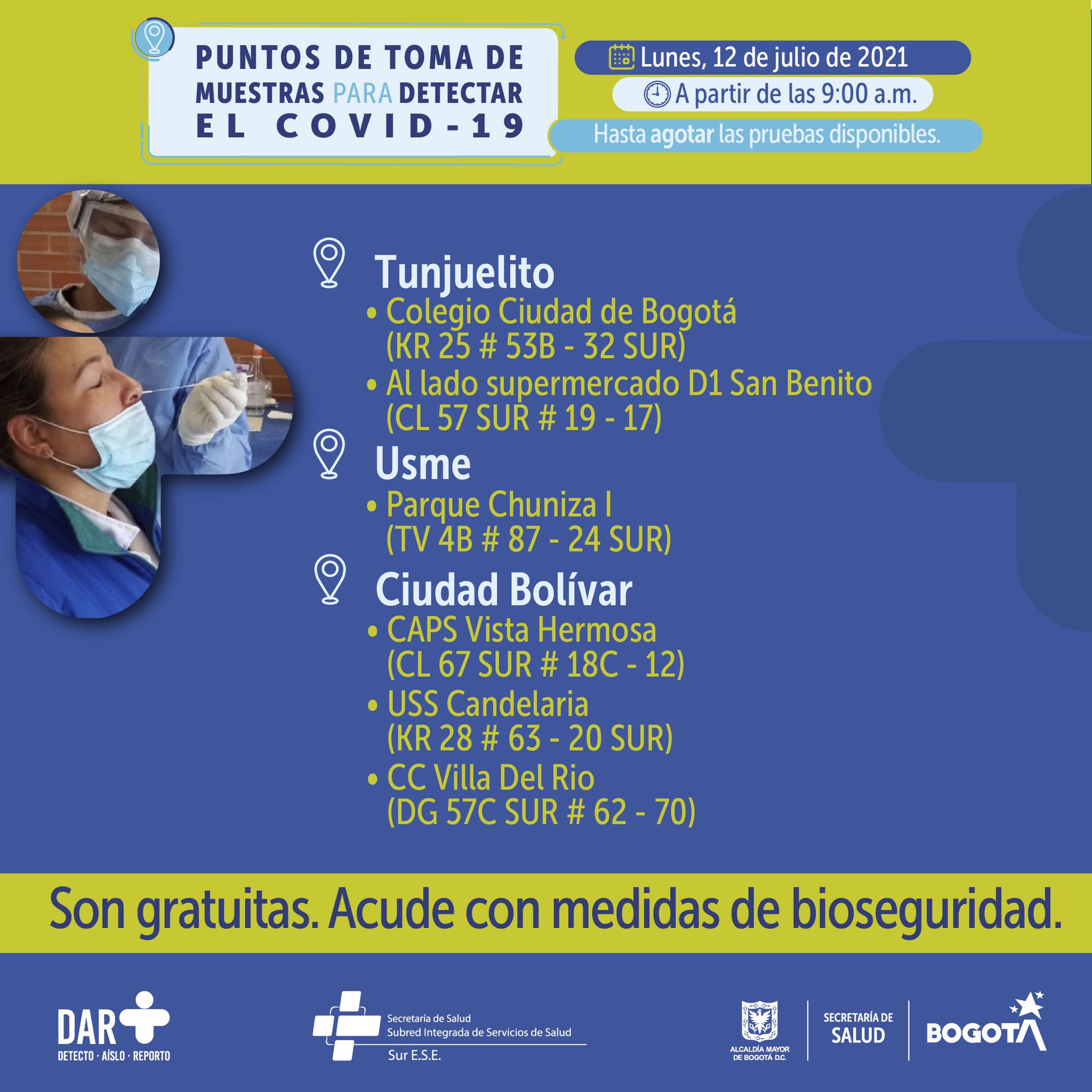Sur de Bogotá.