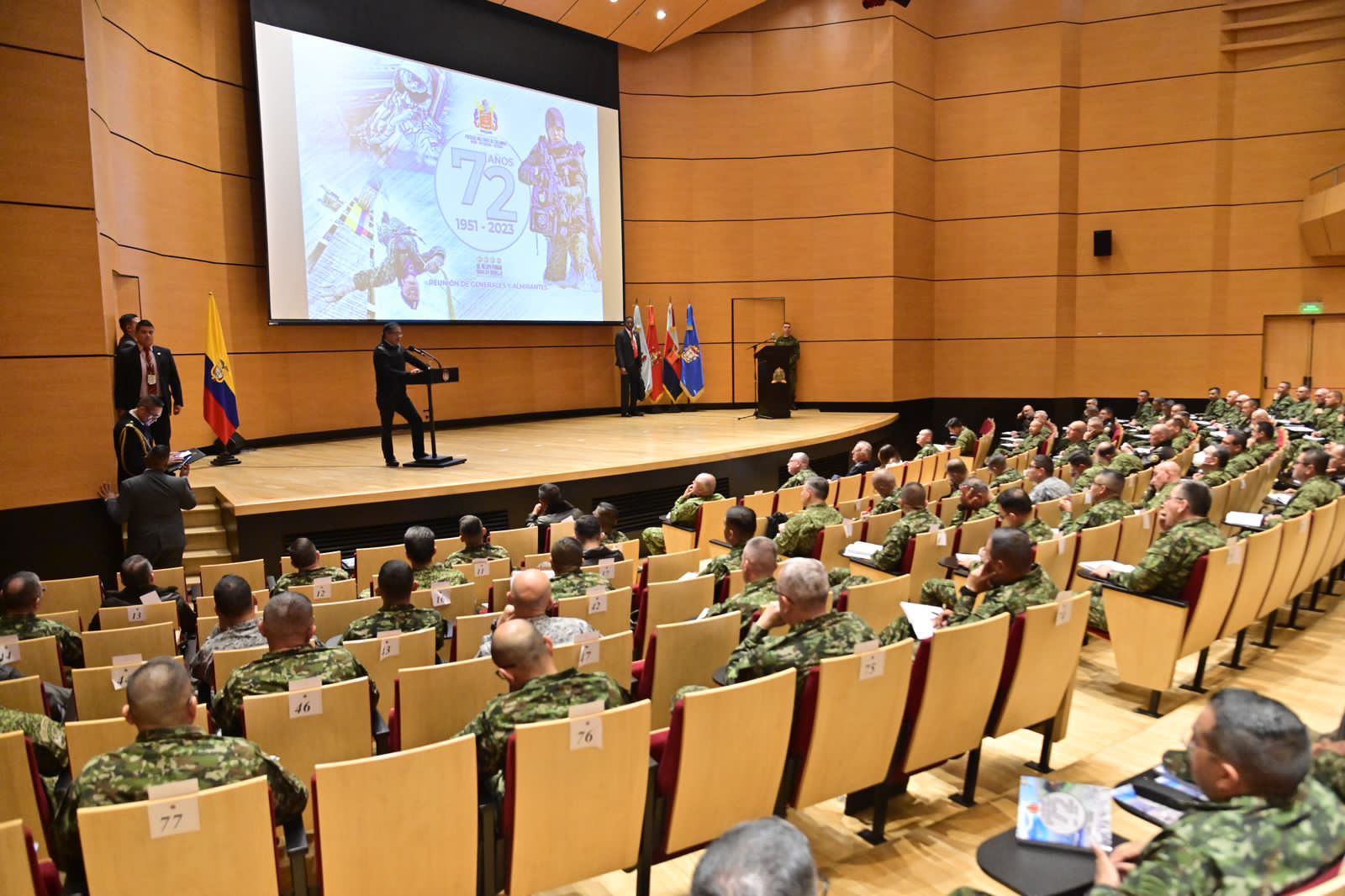 La reunión del presidente Petro con generales y almirantes de las Fuerzas Militares se cumple este viernes 12 de mayo.