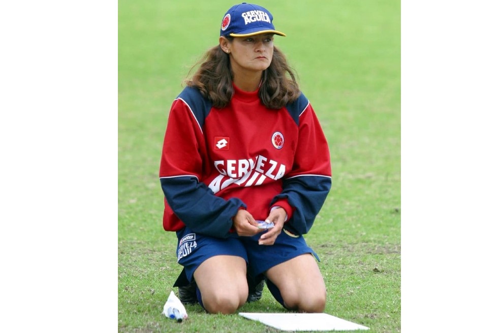 Myriam Guerrero fue la entrenadora de la selección femenina de Colombia en la Copa América de 2003.