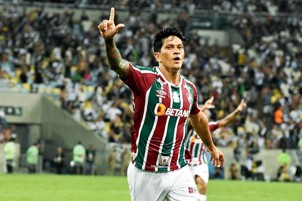 Video: el golazo por el que Germán Cano recibió un reconocimiento en Brasil
