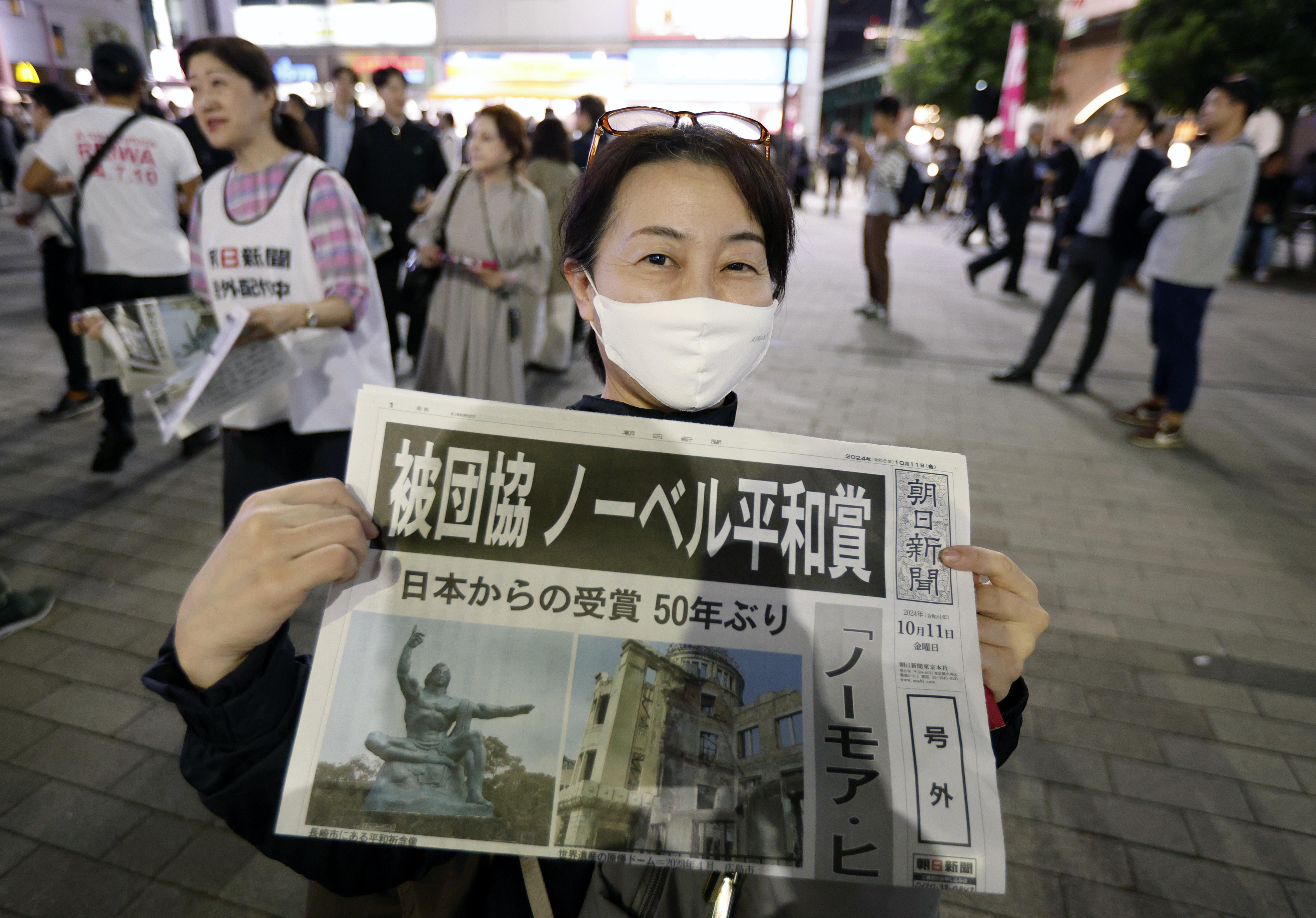 “Tenemos el deber de recordar”: reacciones al Nobel de Paz de Nihon Hidankyo