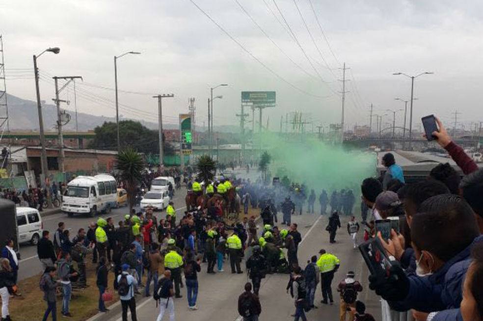 Vuelve y juega: nuevos bloqueos afectan operación de Transmilenio en Soacha