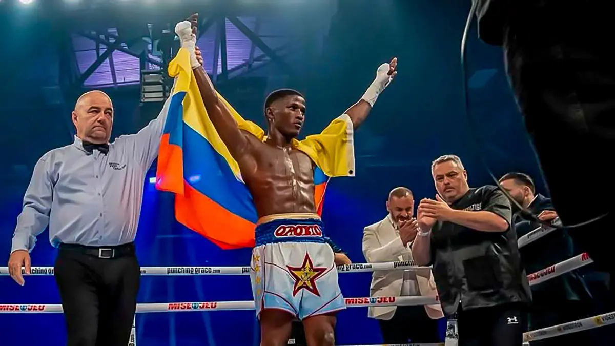 Jhon ‘El Tigre’ Orobio sumó una nueva victoria a su racha invicta en el WBC continental