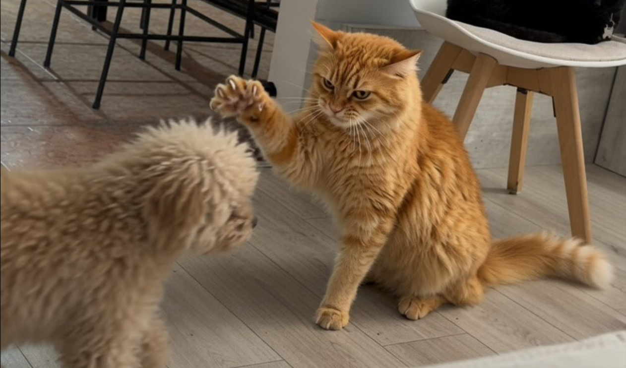 Naranjita: el gato callejero que se adapta a la vida en un nuevo hogar