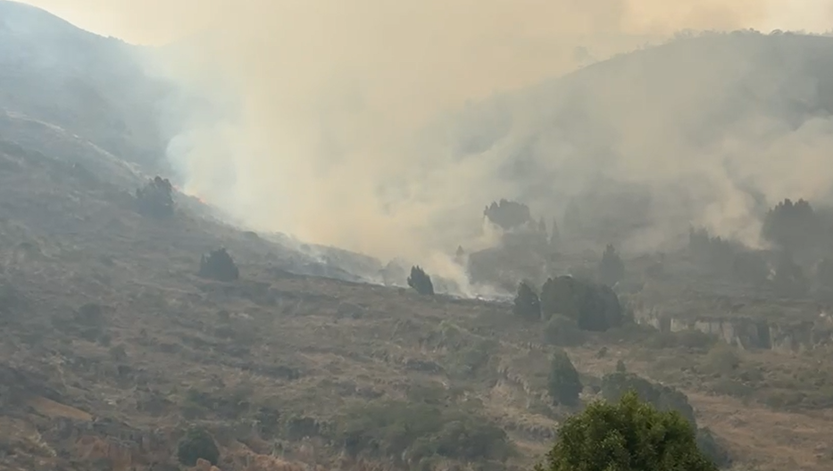 Emergencia en Bojacá: bomberos controlan incendio forestal que completa 24 horas