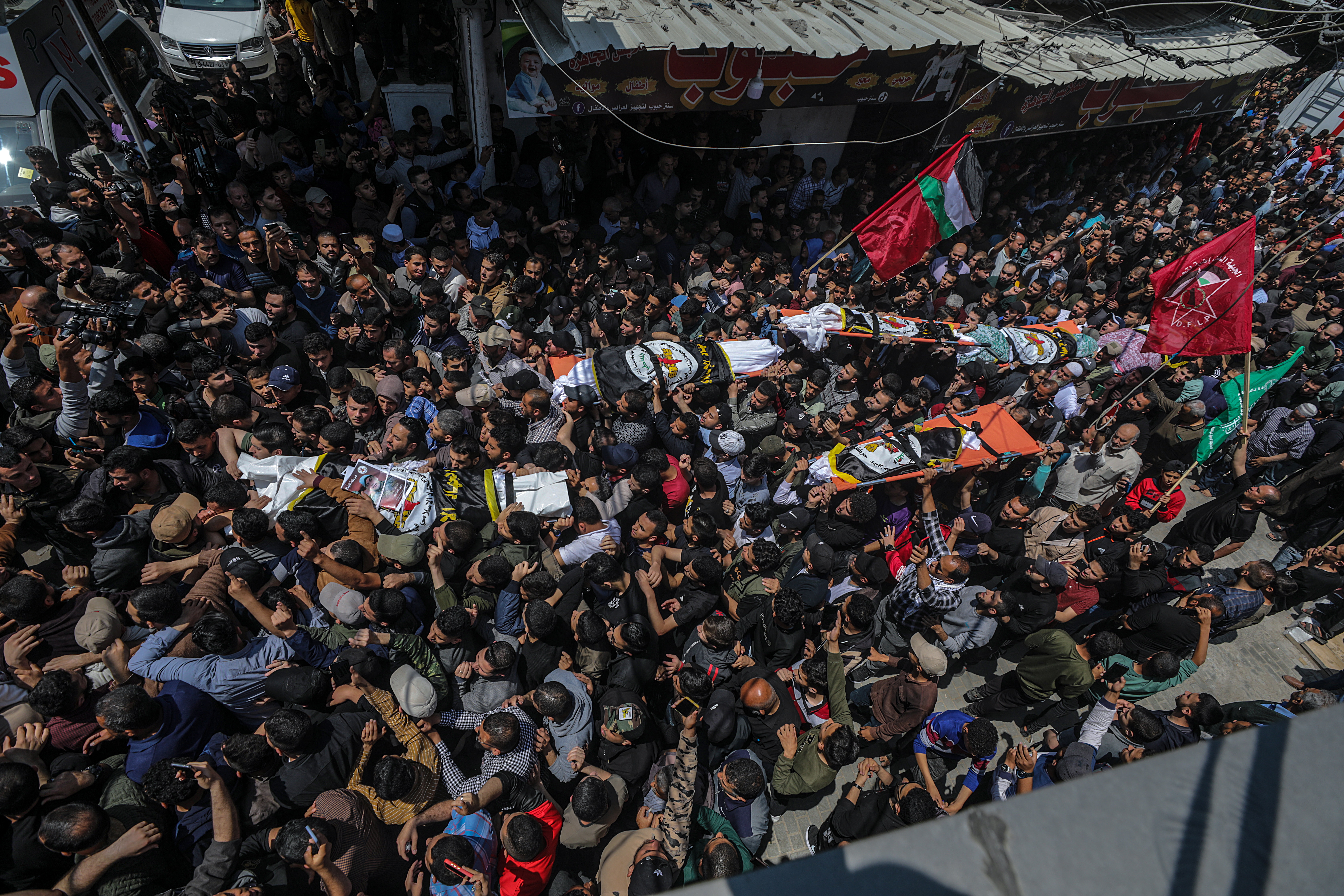 Ataques israelíes en Gaza dejan 13 muertos, incluidos tres jefes de la Yihad Islám