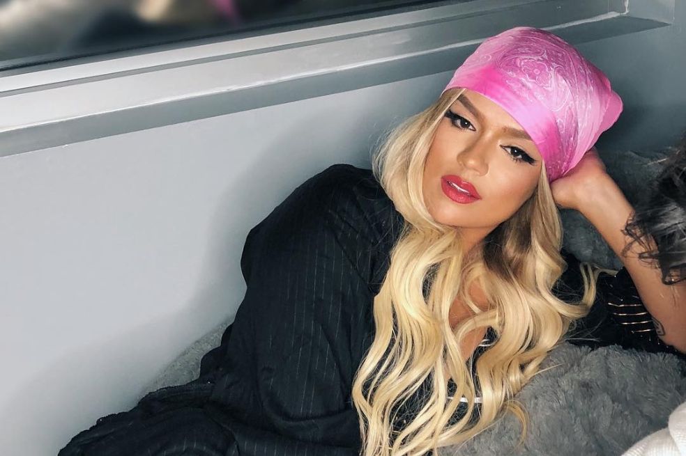Karol G, enero 2018