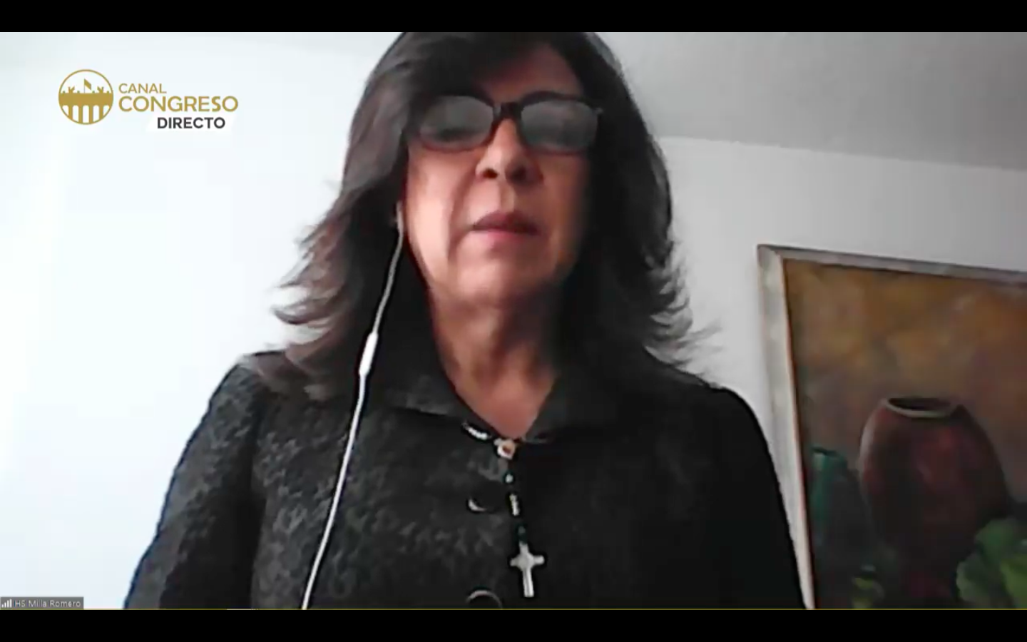 Milla Romero se posesionó en la curul que era de Álvaro Uribe
