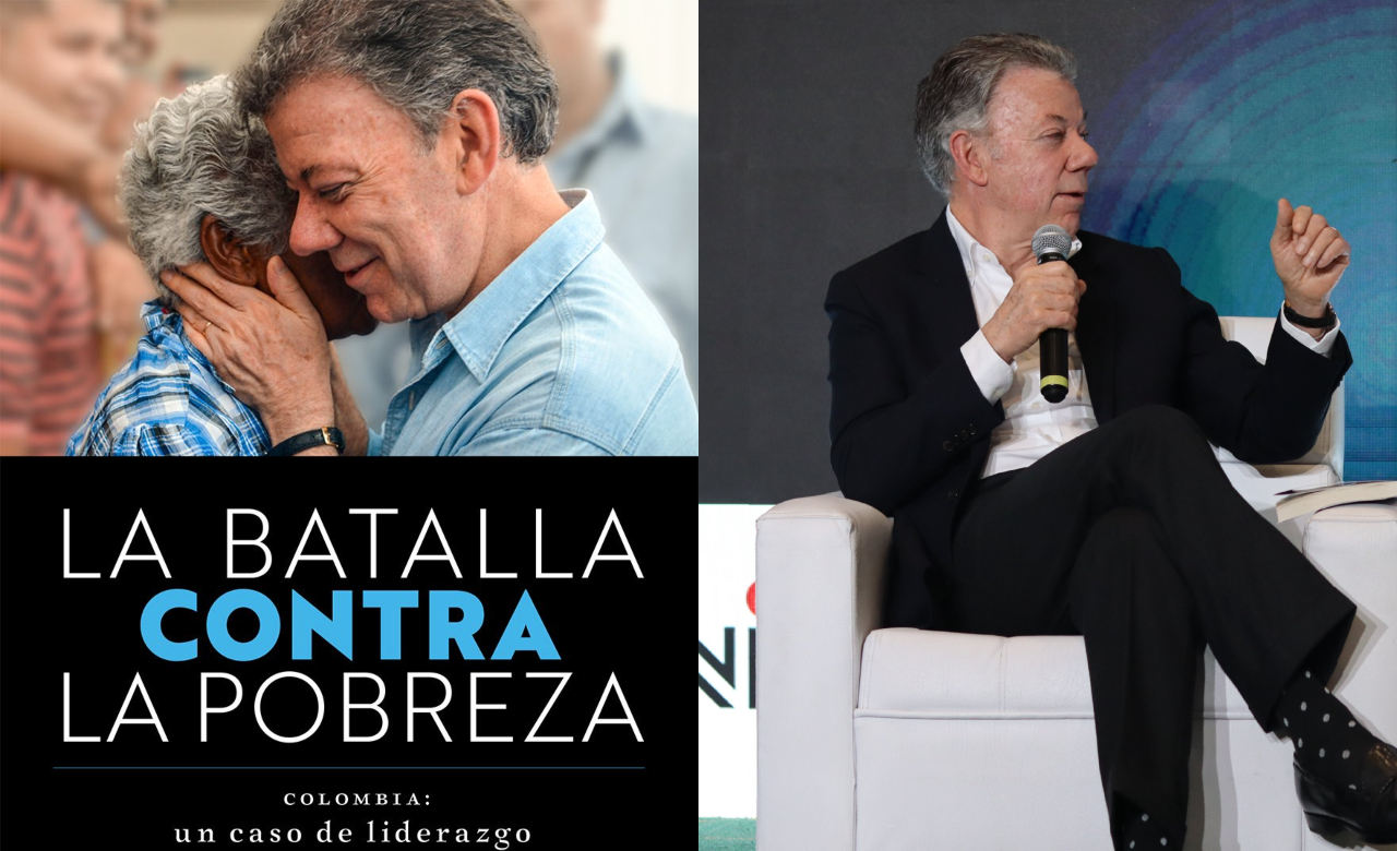 “La batalla contra la pobreza en Colombia”: el nuevo libro de Juan Manuel Santos
