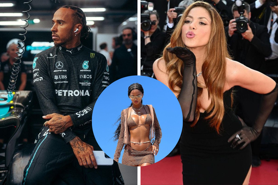 ¿Lewis Hamilton olvidó a Shakira? Foto con supermodelo pondría en duda su relación