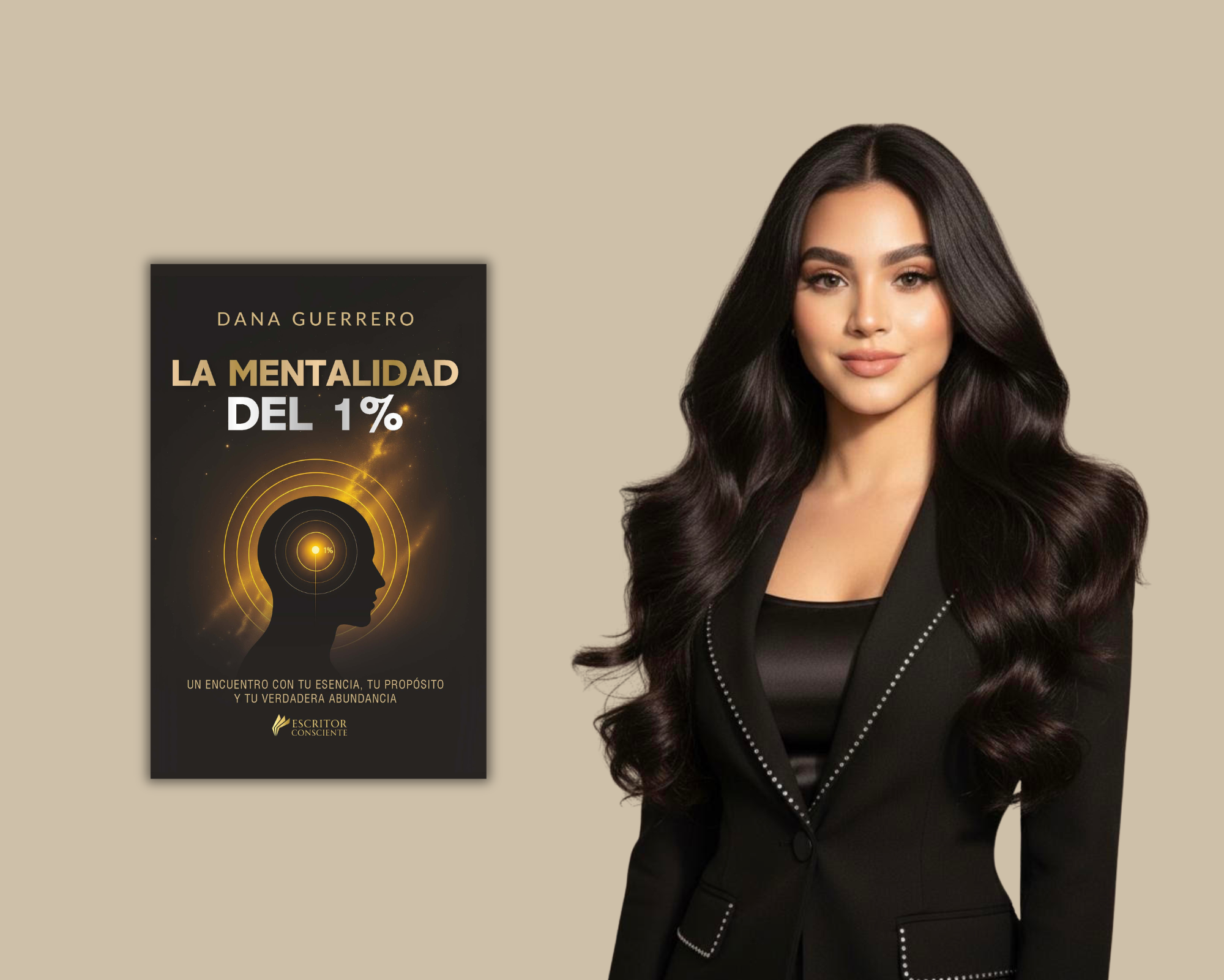 Con solo 19 años, Dana Guerrero lanza su libro La mentalidad del 1 % en la FILBo