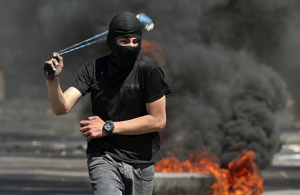 Las imágenes de los disturbios en Jerusalén que dejaron más de 150 heridos