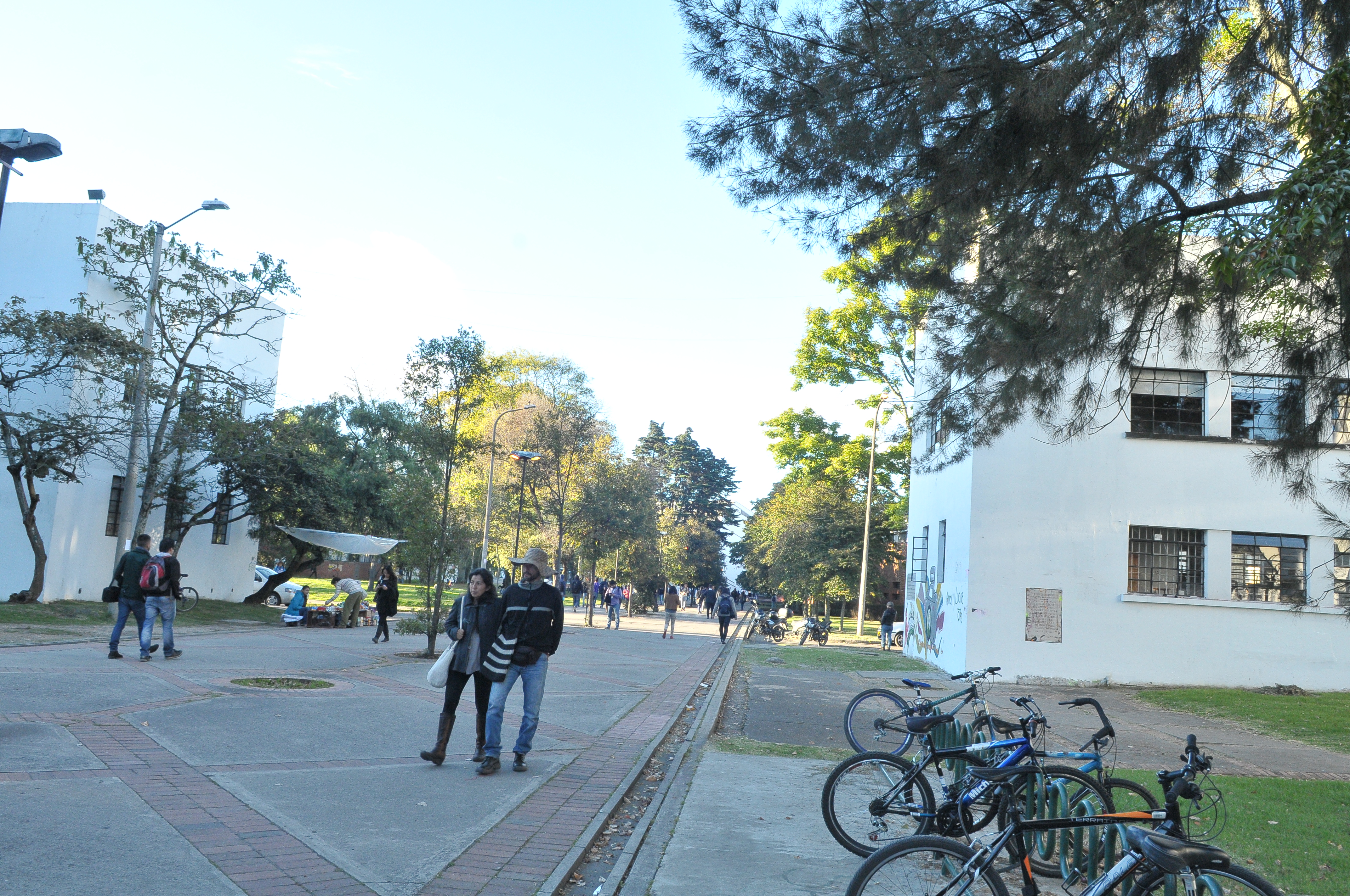 Instalarán PMU por manifestaciones de comunidades presentes en la U. Nacional