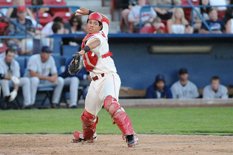 Jorge Alfaro, receptor colombiano de los Phillies de Filadelfia. Foto: MLB