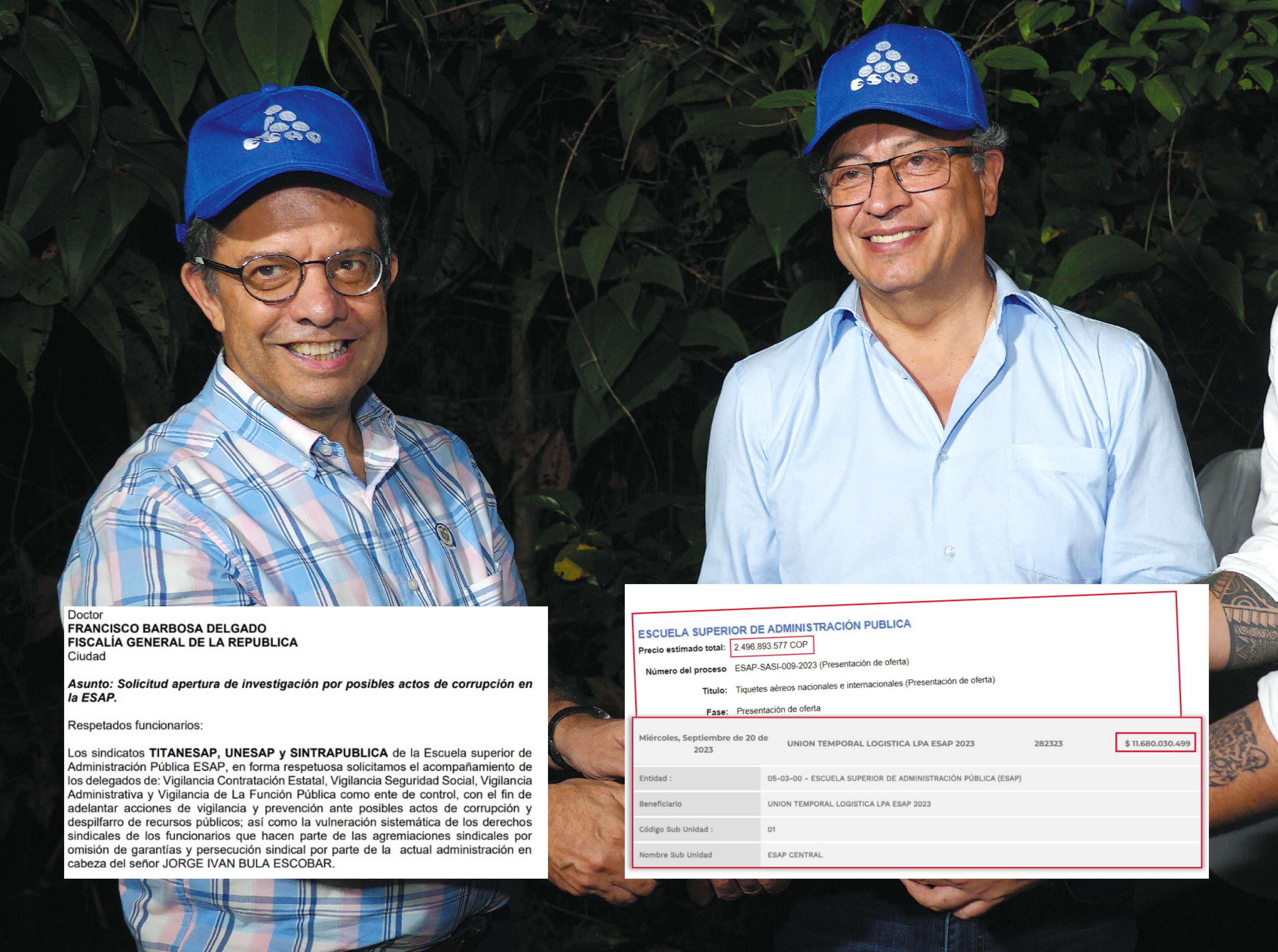 Enredos en contratos por $38 mil millones salpican al director de la ESAP de Petro