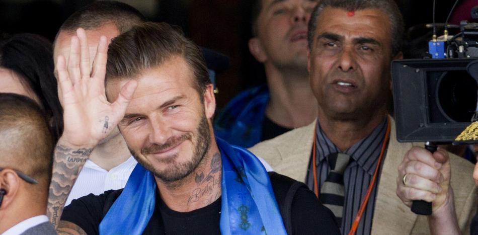 David Beckham llega a Chile para filmar documental en la Antártida