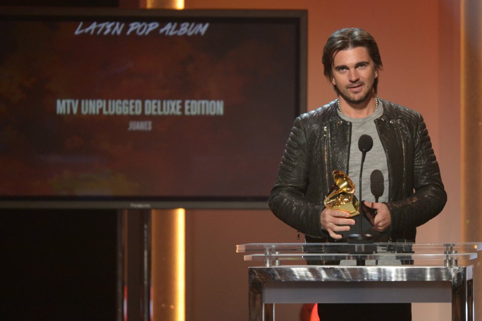 Juanes gana el Grammy anglo por su "MTV Unplugged"