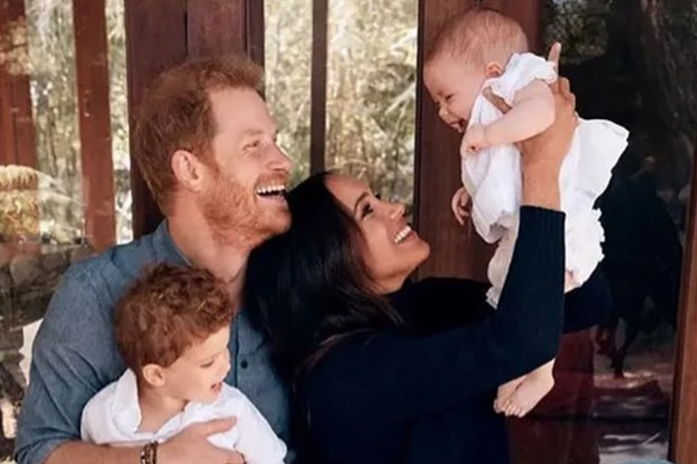 Harry y su familia