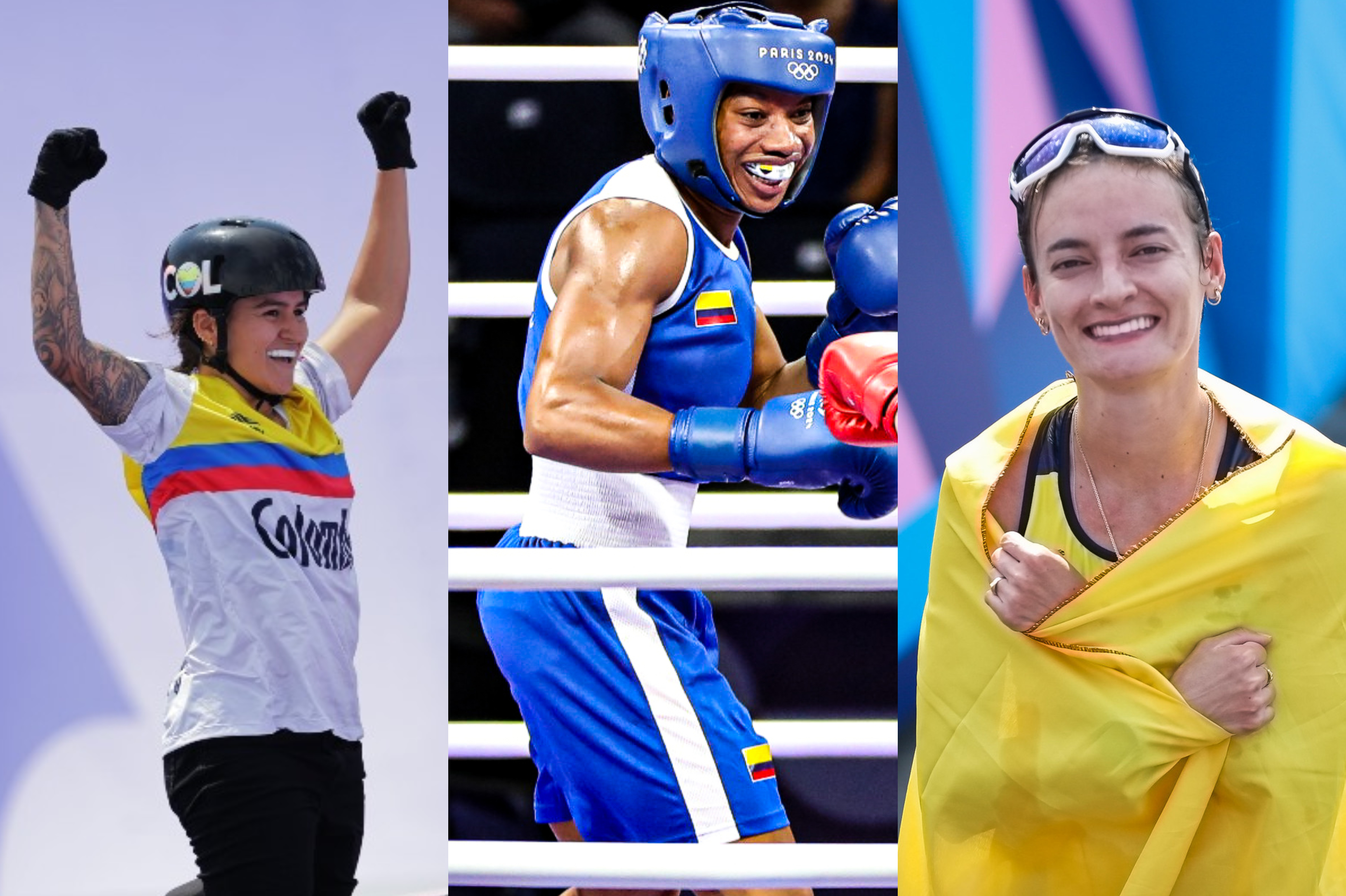 Con tres diplomas comenzó la cosecha colombiana en los Juegos Olímpicos de París