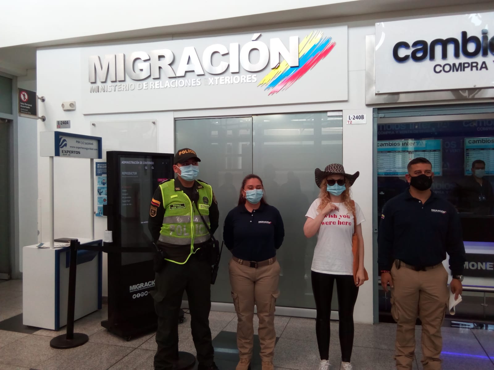 La alemana Rebecca Linda Sprößer ya fue entregada a las autoridades en Frankfurt