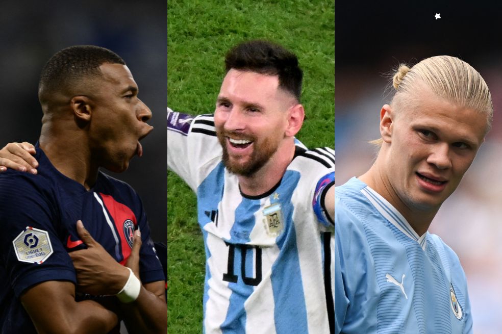 Messi, Haaland o Mbappé, entre esos está el mejor: mire los nominados al Balón de Oro