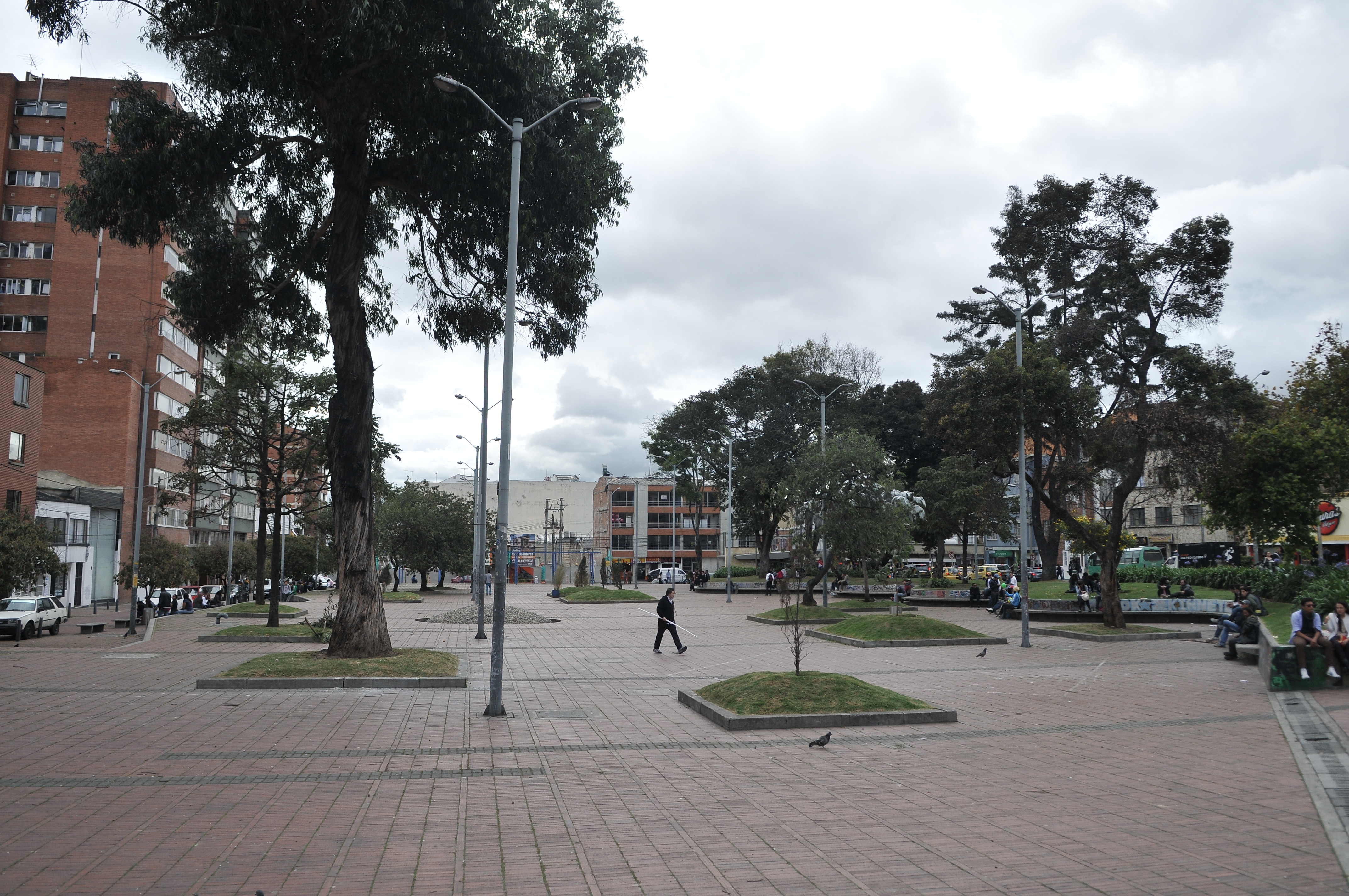 O parque de la 60 ubicado en la localidad de Chapinero