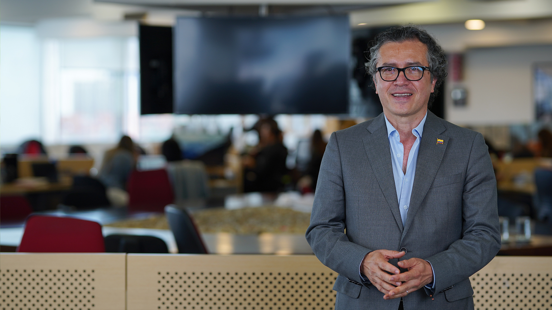 El representante Heráclito Landinez en Entrevistas El Espectador.