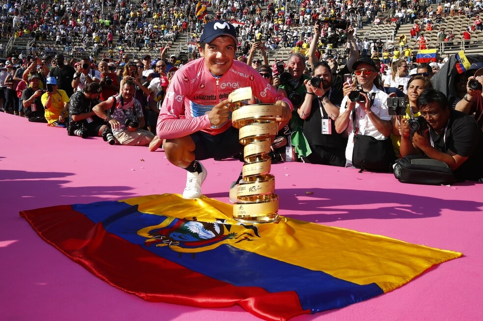 Richard Carapaz, el gran campeón del Giro de Italia 2019