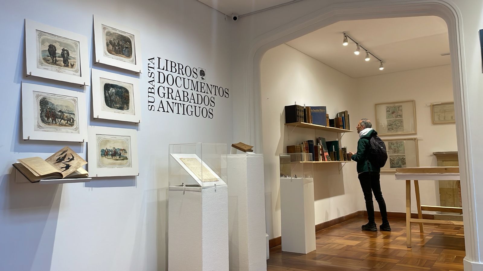 Los lotes de la subasta, que incluyen documentos de Simón Bolívar, han sido exhibidos en Bogotá Auctions durante las últimas semanas.