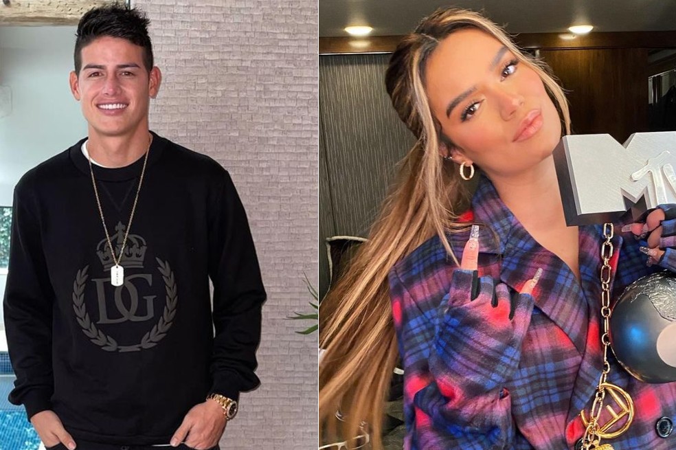 ¿James Rodríguez estuvo en fiesta privada de Karol G? Foto lo confirmaría