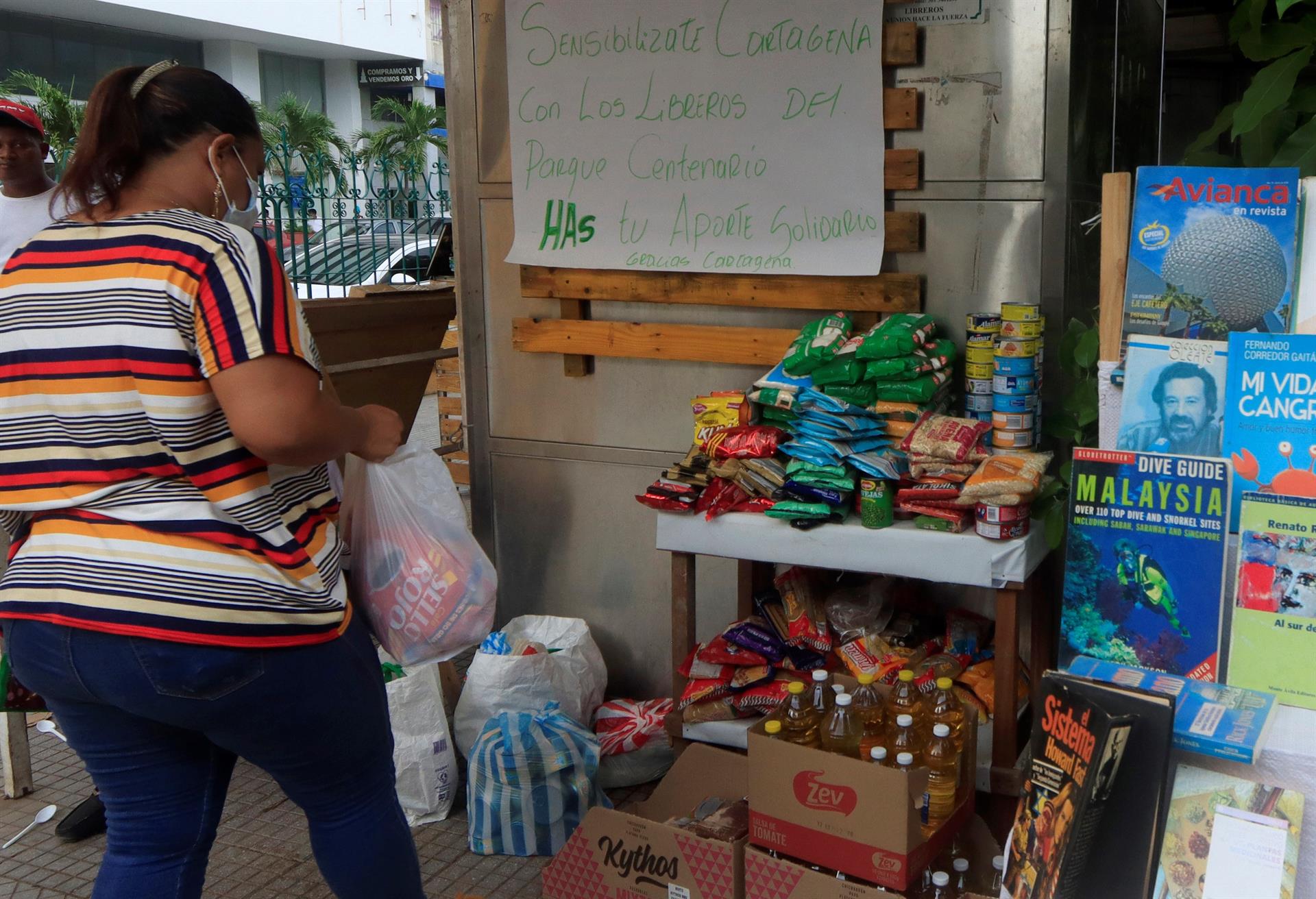 Libros por comida