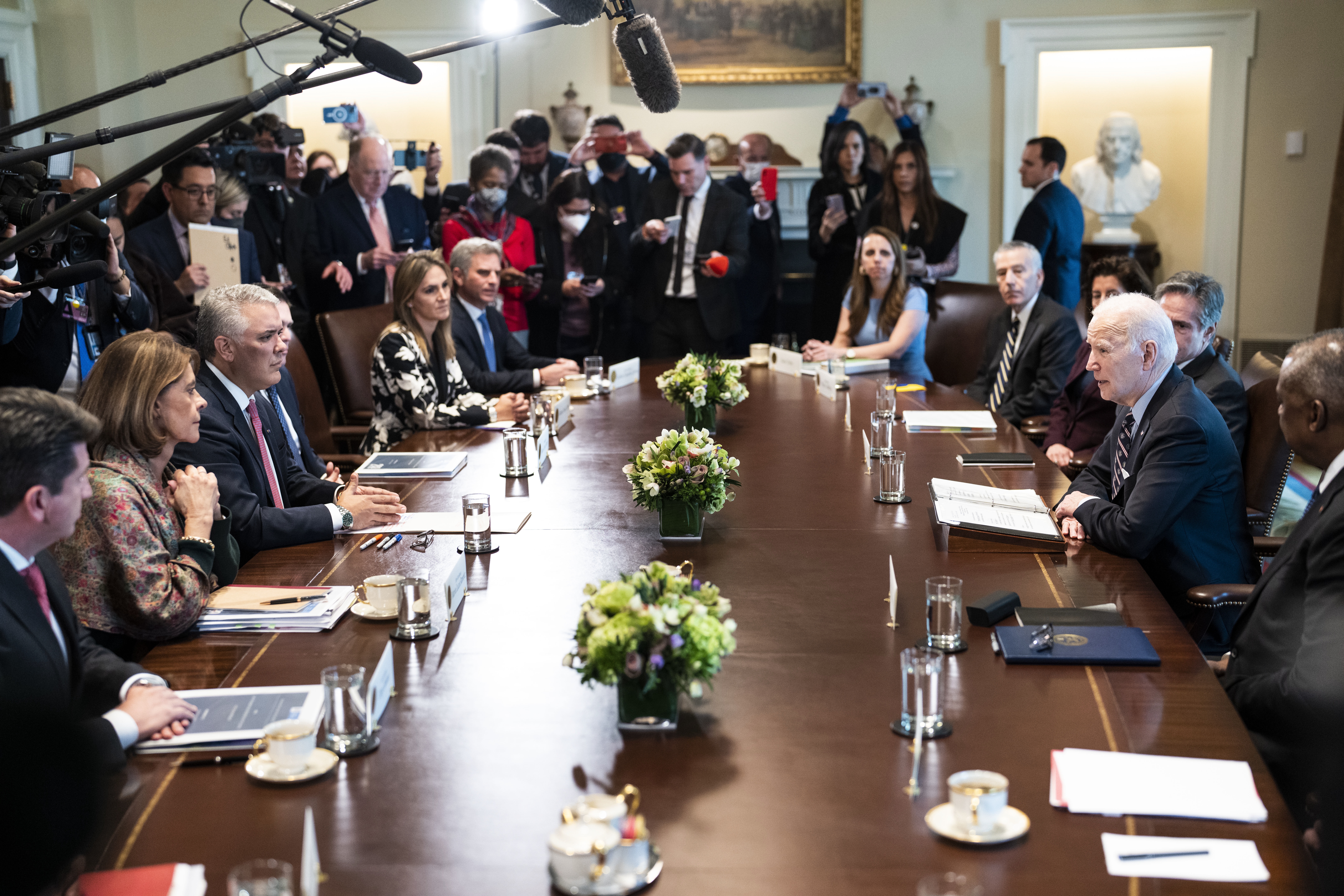 Los resultados de la reunión Biden-Duque