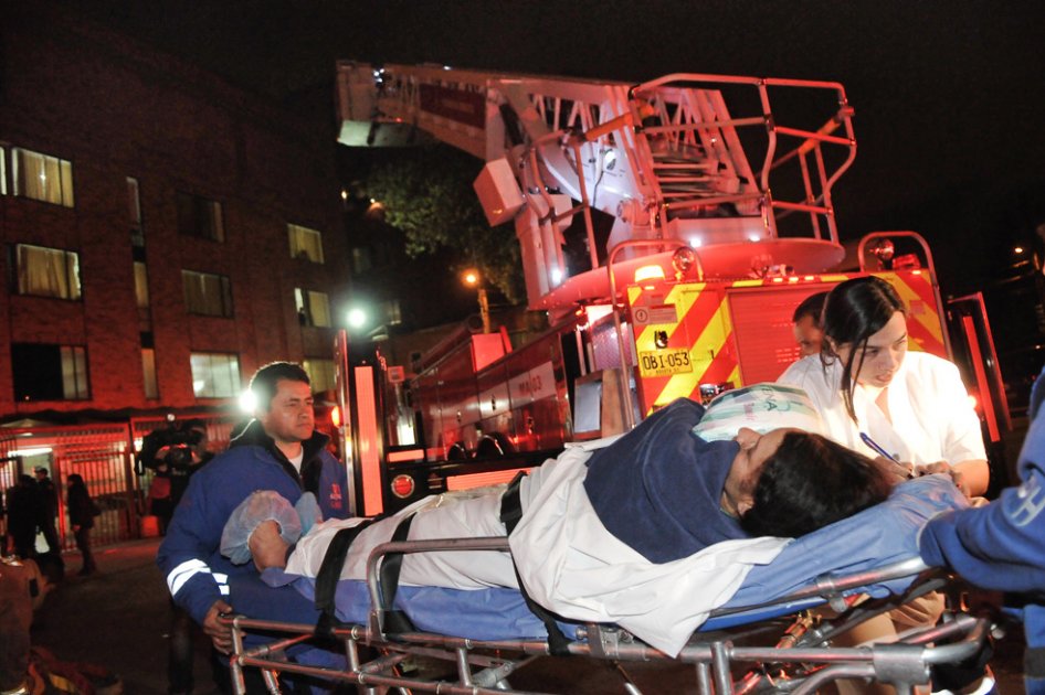 Controlan emergencia en la Clínica de Occidente de Bogotá