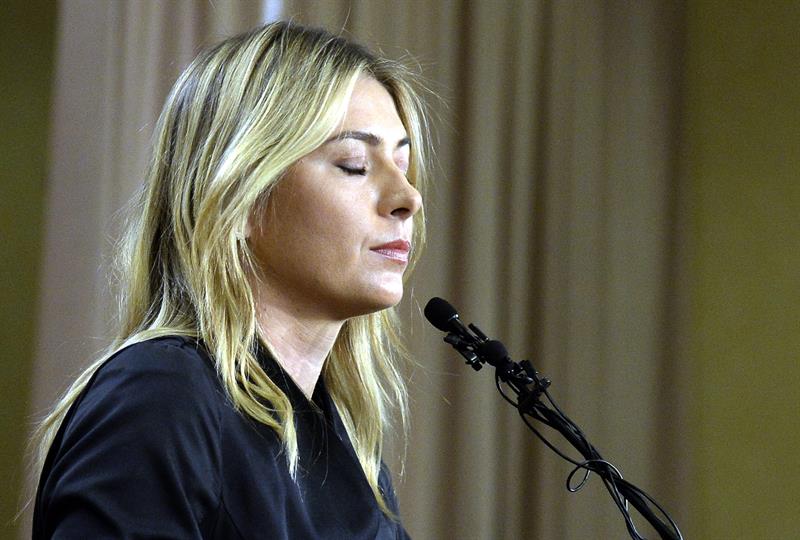 Nike suspendió relación con Sharapova tras revelar su dopaje