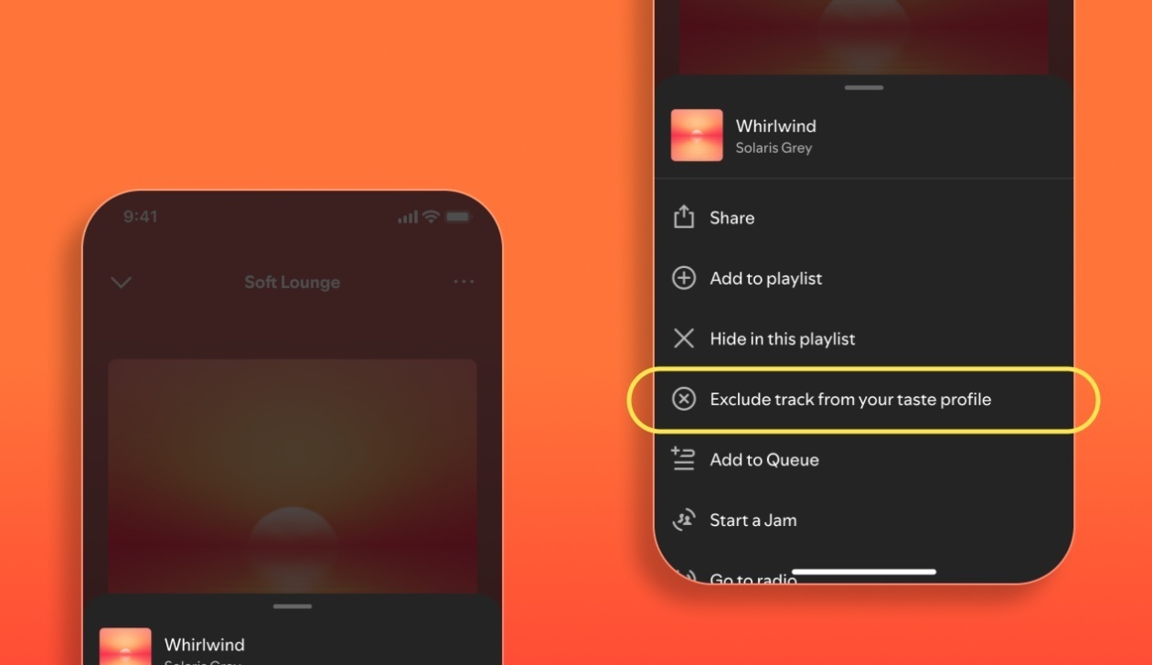 Spotify ya permite excluir canciones de las playlists y resúmenes ¿Cómo hacerlo?