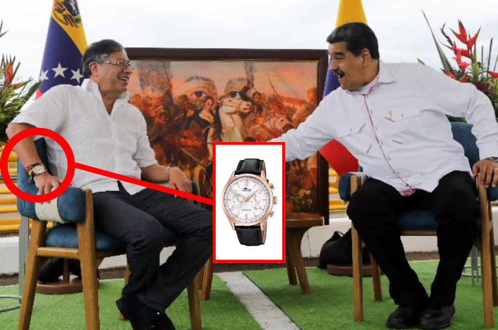 El reloj de Gustavo Petro no vale 190 millones de pesos, ¿cuál es su precio real?