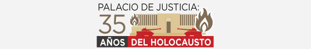 Logo Palacio Justicia 35 años