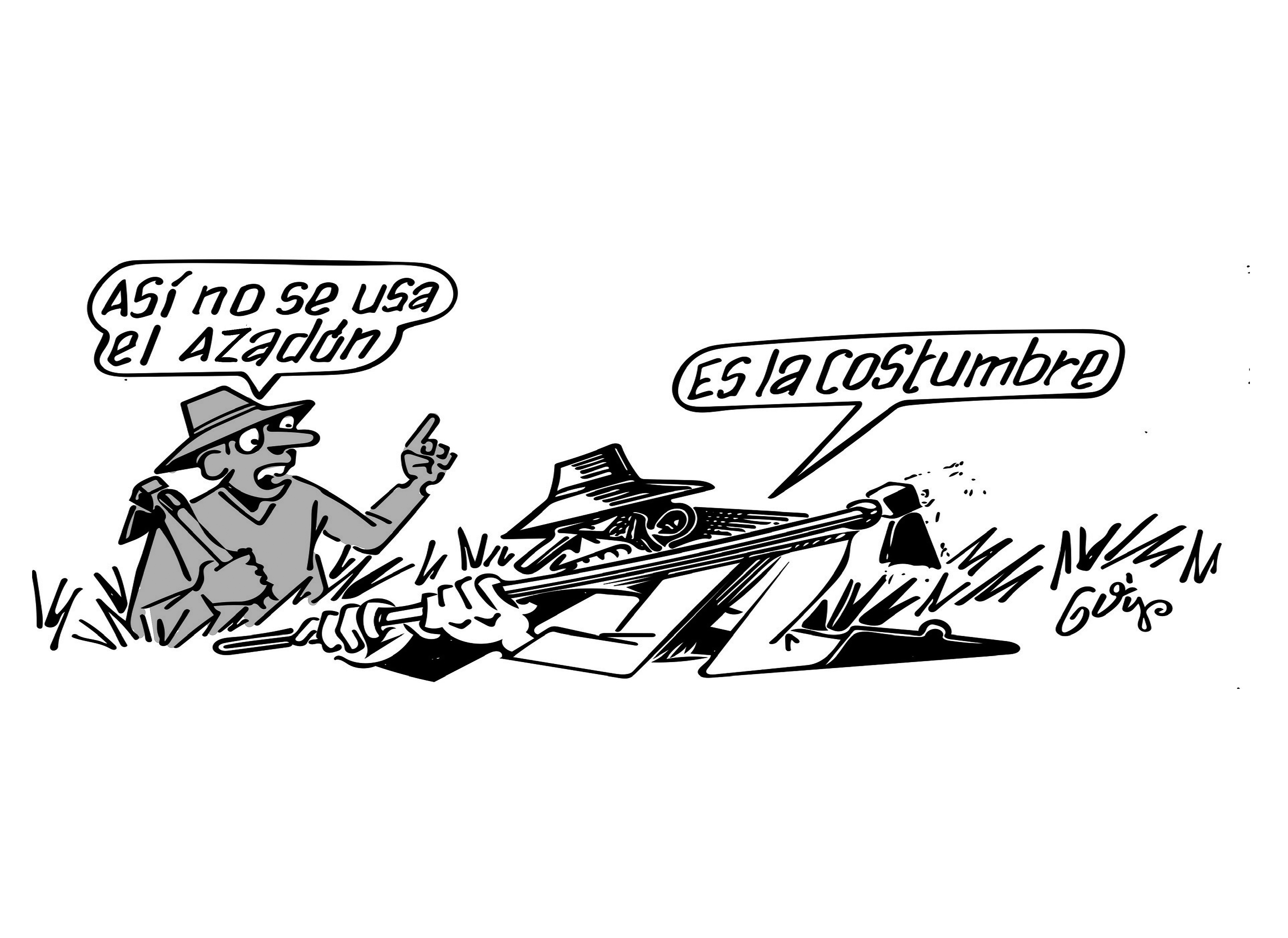Del fusil al azadón