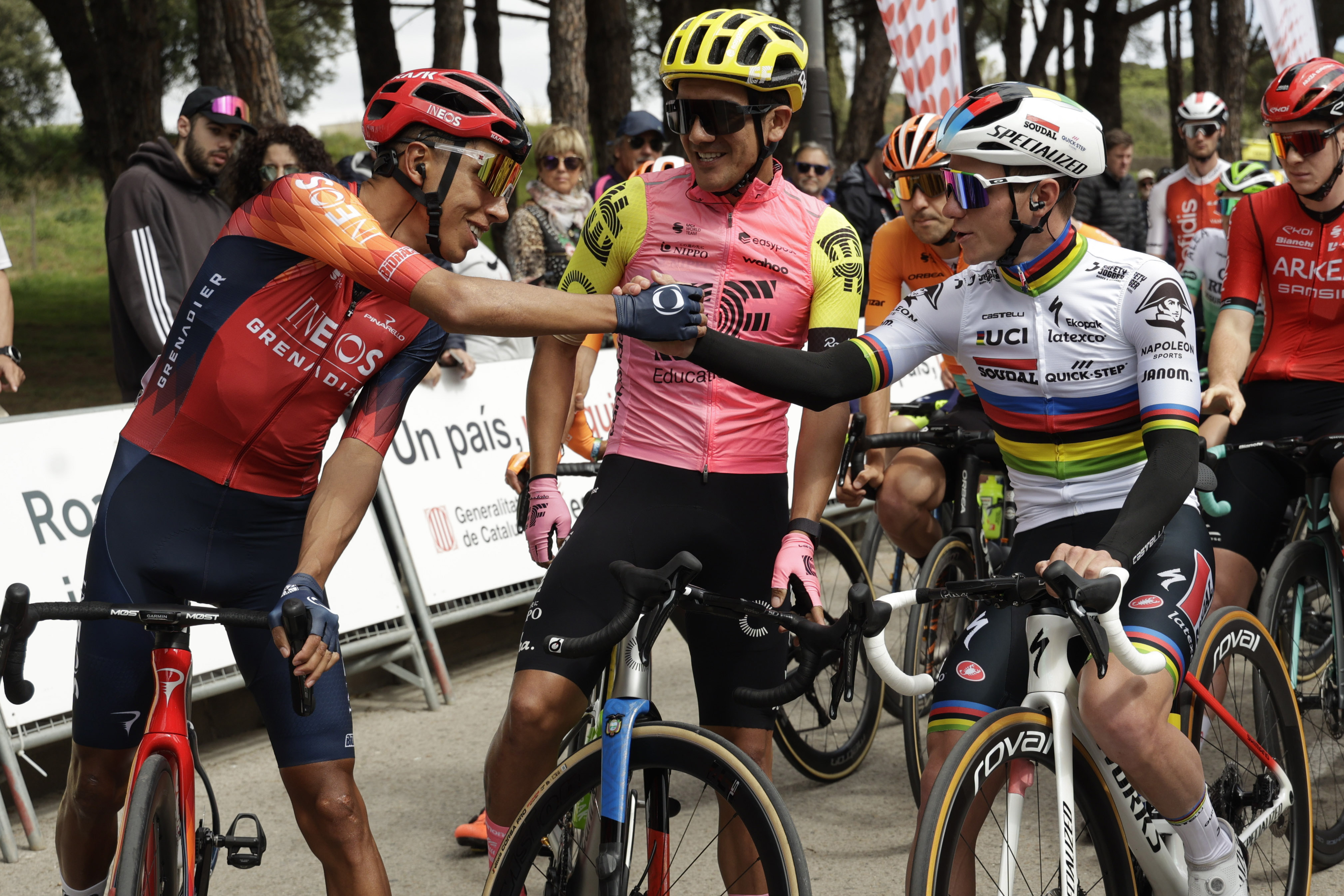 Egan Bernal, sobre la Vuelta a Cataluña: “Estoy lejos de disputar esta semana”