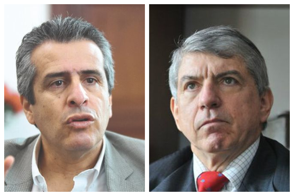 Luis Fernando Velasco y César Gaviria,