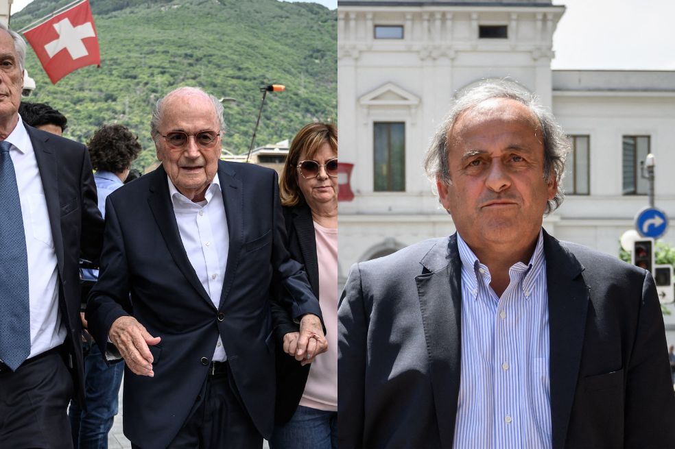Fiscalía en Suiza pidió un año y ocho meses de prisión para Platini y Blatter