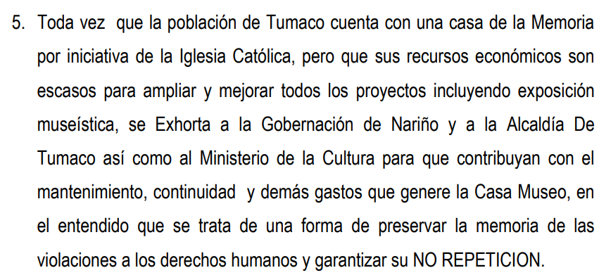Sentencia del 29 de septiembre de 2014 del Tribunal Superior del Distrito Judicial de Bogotá, Sala de Justicia y Paz.