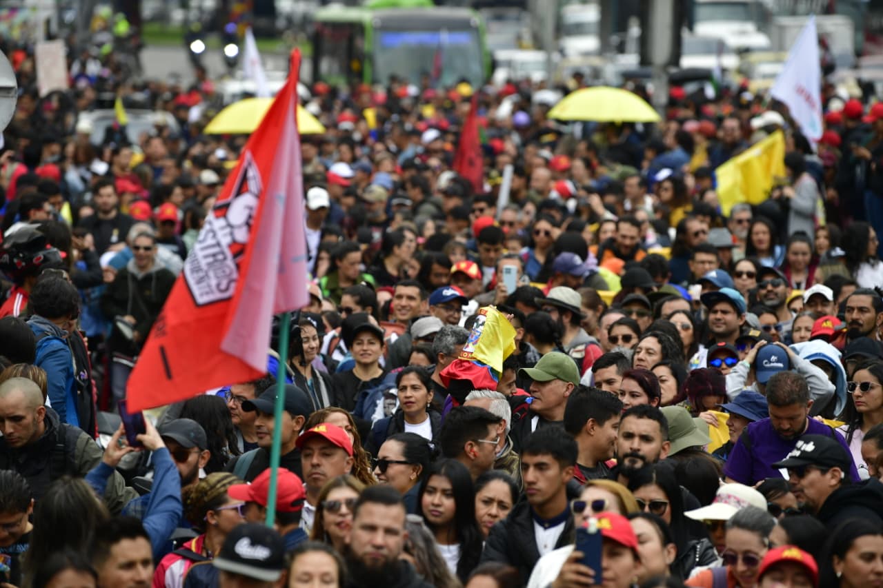 Prográmese: estas son las marchas y plantones previstos en Bogotá hasta el 14 de junio