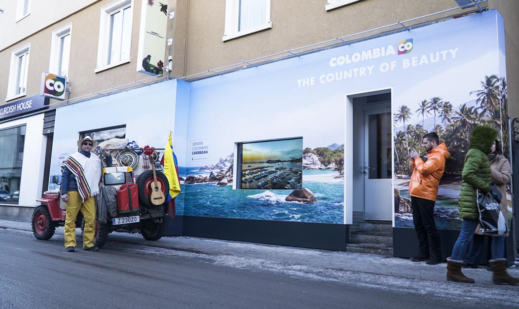 Casa Colombia en Davos