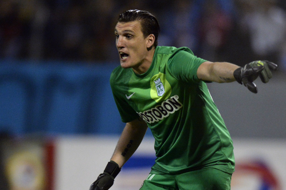 El argentino Franco Armani llegó en 2010 a Nacional. / Luis Benavides