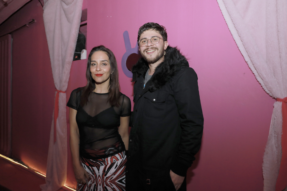Diana Angel y Juan Bilis